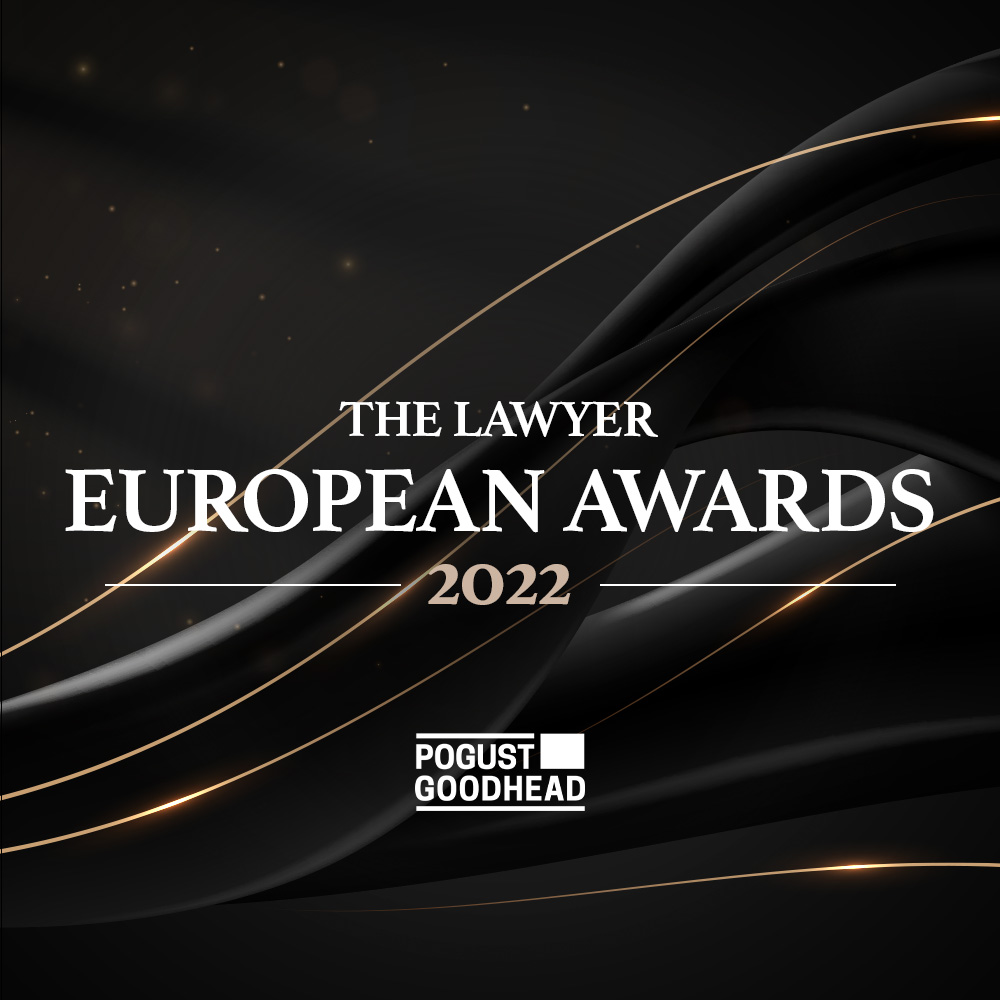 At The Lawyer European Awards 2022, Pogust Goodhead was Highly Commended in the Most Innovative Technology Initiative category and was nominated for Global Firm of the Year in Europe.